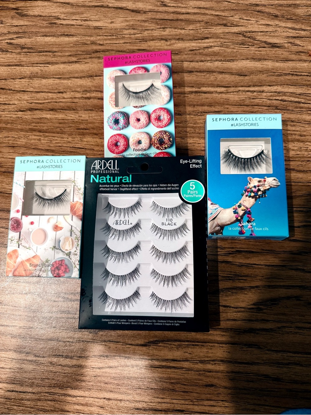 Set of 8 Faux Lashes - 5 Ardell & Sephora Discontinued Series